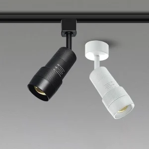 Adjustable Commercial Magnetic Track Lighting with 3-Color LED CRI 95 for Clothing Stores