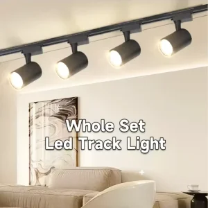 Adjustable Commercial Track Lighting for Apparel Stores Color Focused COB Spotlights