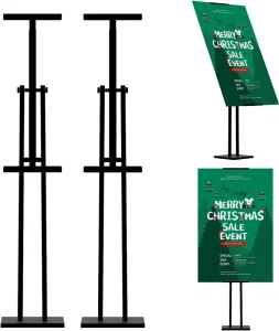 Adjustable Floor Poster Board Stand Sign Holder