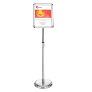 Adjustable Floor Stand Poster Display and Menu Stand