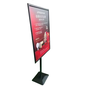Adjustable Floor-Standing Poster Sign Holder Stand
