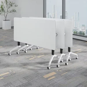 Adjustable Foldable Conference and Meeting Table for Office Training Rooms