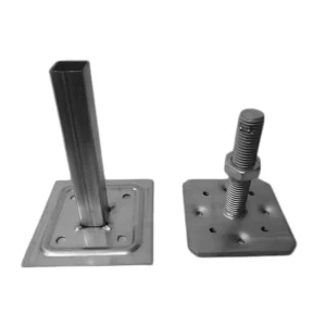 Adjustable Height Steel or Aluminum Raised Floor Pedestal with Stringer Floor Support