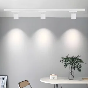 Adjustable LED Track Light Spotlight Aluminum Rail Lighting Fixture for Commercial and Home