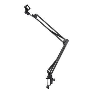 Adjustable Metal Desktop Microphone Stand with Table Mount, NB-35
