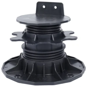 Adjustable Outdoor Floor Pedestal XF-T203B, 66-100 mm, for Raised Decking and Joist Support