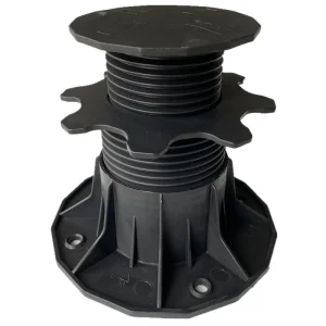 Adjustable Pedestal for Wood Decking and Paver Support XF-T204A 65-145 mm with 160 mm Base
