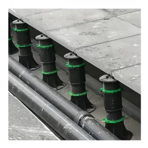Adjustable Plastic Raised Floor System Pedestal