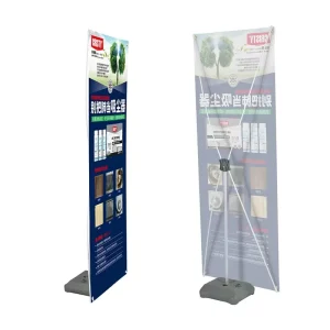 Adjustable Portable Standard Size X Banner Stand