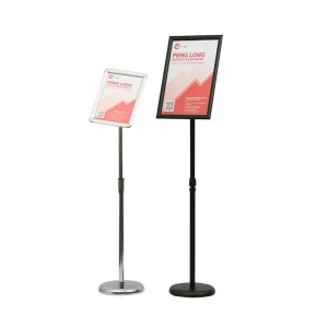 Adjustable Poster Advertising Display Floor Stand Menu Stand