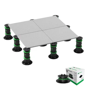 Adjustable Raised Floor Pedestal Support System Leveling Feet