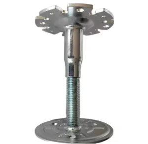 Adjustable Steel Pedestal Support with Galvanized Powder Coating for Floor Accessories