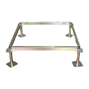 Adjustable Steel and Aluminum Raised Floor Pedestals with Stringers for Access Flooring Systems