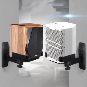 Adjustable Surround Monitor HIFI Speaker Wall Mount Bracket Audio Shelf