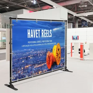 Adjustable Telescopic Display Stand Quick-Release Portable Exhibition Rack