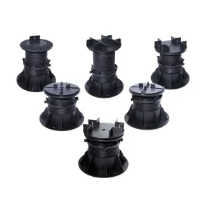 Adjustable Tile Support Paver Outdoor Self Leveling Adjustable Decking Support Plastic Paver Raised Floor Pedestals Base