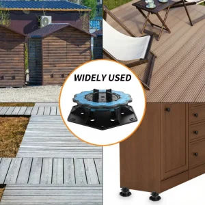 Adjustable WPC Decking Pedestal for Outdoor Paving