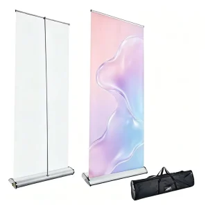 Adjustable Waterproof Digital Retractable Roll-Up Banner Stand