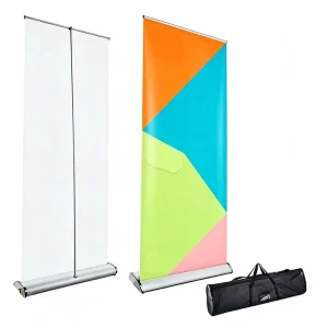 Adjustable Waterproof Digital Retractable Roll-Up Banner Stand