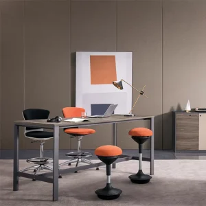 Adjustable Wood Negotiating Table for Office Coffee Lounge Hotel Salon or Hall