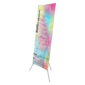 Adjustable X frame Tripod Aluminum 60*160cm 80*180cm America Portable X Banner Stand for Promotion Display