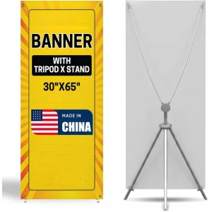 Advertising Display Outdoor Indoor Custom Portable Digital Printing Roll up Banner High Resolution X Banner Stand for Event