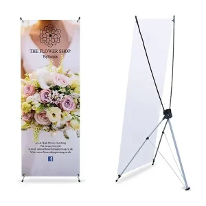 Advertising Display Outdoor Indoor Custom Portable Digital Printing Roll up Banner X Banner Stand for Event