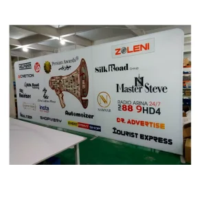 Advertising Portable Banner Aluminum Pop up Display Stand Event Backdrop Stand