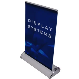 Advertising Promotion Retractable A3 + A4 Mini Table Top Banner Poster Stand Roll up Banner