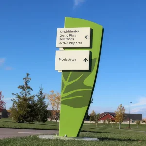 Advertising Totem Manufacturer Freestanding LED Pylon Tower Sign
