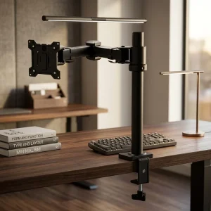 Affordable Standalone LCD Display Stand With A Load bearing Capacity Of 20 IBS Compatible With 17 32 Inch Screens