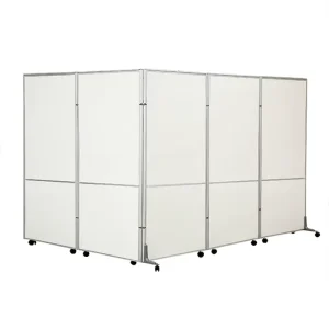 All Inclusive Acoustic Office Partition Modular Cubicle Panels Portable Screen Dividers Woven Projector Screens NRC 0.9
