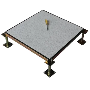 All Steel Cement-Infilled PVC HPL-Covered Raised Access Floor for Data Centers and Exhibitions
