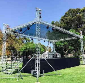 Alloy Truss TUV Certified Factory Customizable Outdoor Waterproof Mobile Concert Aluminium Truss Display
