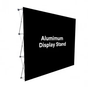 Aluminium Pop up Banner Stand Backdrop Stand with Hook and Loop Tape