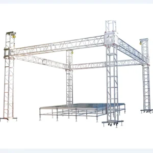 Aluminium Stage Truss Display System with Lighting for DJs