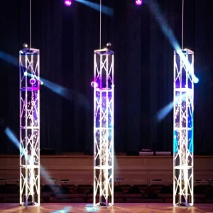 Aluminium Stage Trusses for DJ Booth LED Moving Head Light Truss Stand System
