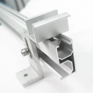 Aluminum 4200Mm Solar Panel Mounting Rails for Flat Roofs CE&AS NZS 1170&Int’l Standards Landscape or Portrait Orientation