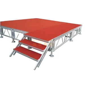 Aluminum Alloy 6061-T6 Modular Adjustable Portable Folding Outdoor Music Event Stage