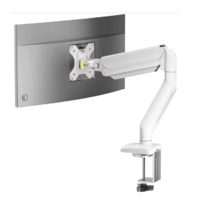 Aluminum Alloy Display Bracket for 17 Inch Screens Available in Stock Load Capacity 10 kg Black White 90 degree Tilt