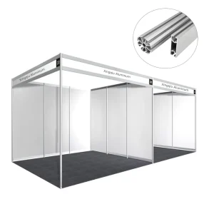 Aluminum Alloy Exhibition Booth System Structure Profiles Modular Trade Show Display Frame OEM Manufacturer