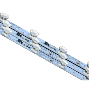 Aluminum Alloy IP67 USB-Powered Side-Lit LED Light Strip with Special Lenses for TV Use Adjustable Color Temperature