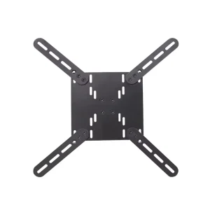 Aluminum Alloy LCD Monitor Mounting Bracket with Adjustable Support Holes and VESA Adapter for Curved Screens