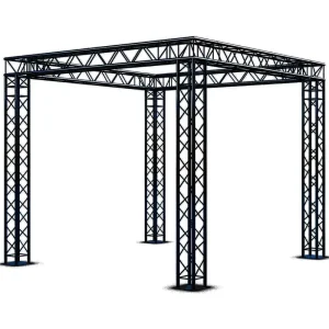 Aluminum Alloy OEM Customized Heavy Duty Beam Black Truss Professional Stage Equipment Truss
