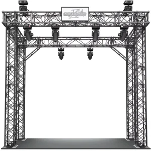 Aluminum Alloy Portable Stage Lighting Truss System Display for Outdoor Wedding