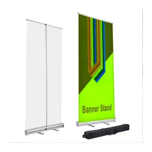 Aluminum Alloy Roll up Display 85*200cm for Indoor Advertising Roll up Banner Stand