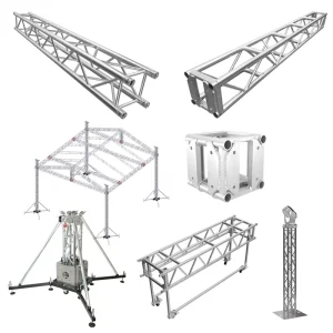 Aluminum Alloy Screw Truss Booth for Events Trade Shows and DJ Stages Model Number Aluminum Truss