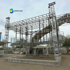 Aluminum Alloy Spigot Truss 290x290mm 400x400mm Stage Display System