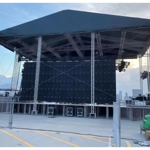 Aluminum Alloy Square Trusses Lightweight 750kg Load Capacity Designed for Maximum Stability High Energy Outdoor Rock Festivals
