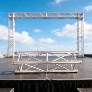 Aluminum Alloy Stage Truss System for Outdoor Concert Stage Welded Stage Truss